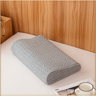 单人加厚儿童50x30记忆枕枕套单只乳胶枕头套大号60x40一对装家用