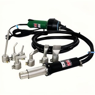 台湾进口品牌工具珍珠棉专用塑料焊枪1600W分体式 小手柄热风枪