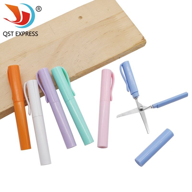 笔式盖帽手工剪纸小剪刀 便携迷你笔式剪刀创意文具 学生美工剪刀,橡塑材料及制品,塑料盒/塑料箱/塑料柜,淘宝优惠券,粉丝福利购,淘宝优惠卷