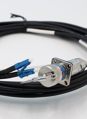 J599系列圆形连接器J599-20KB02A1N-2LC-10-0.2m 2芯 单模/多模