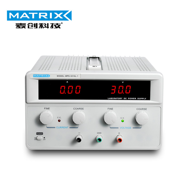 麦创可调式线性直流稳压电源 30V10A 18V20A 60V5A 测试维修老化