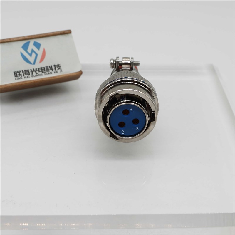 XCD系列XCD22T3K1P1  XCD22F3Z1P1圆形电连接器3芯航空插头插座