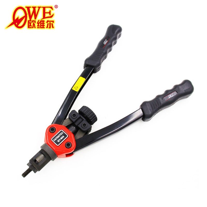 欧维尔OW-BT605拉铆螺母枪 13寸手持拉帽枪 手动拉母钳省力M3-M10