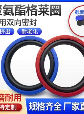 进口聚氨酯孔用格莱圈 T754 STD25/30/32/35/40/45/48/50/55/60