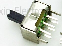 拨动开关 SS22D07 2档6脚 SS22D07VG4  SS-22D07