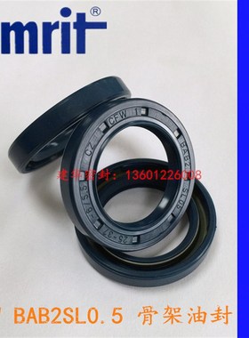 原装德国CFW 骨架油封BAB2SL0.5 25*37*6/5.5高压油泵马达密封圈