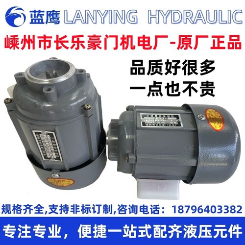 嵊州市长乐豪门机电厂AO2减速机A02三相异步5024 60油泵40W电动机