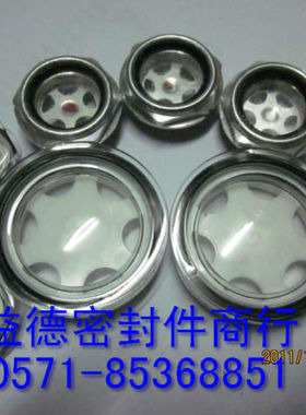 油标六角圆形16 20 27 30 42旋入式塑料油视镜油位计油窗JB28360