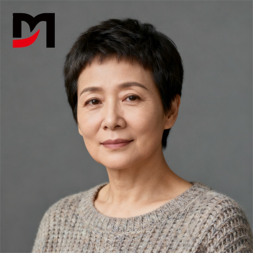 中老年女士短发全真人发丝假发