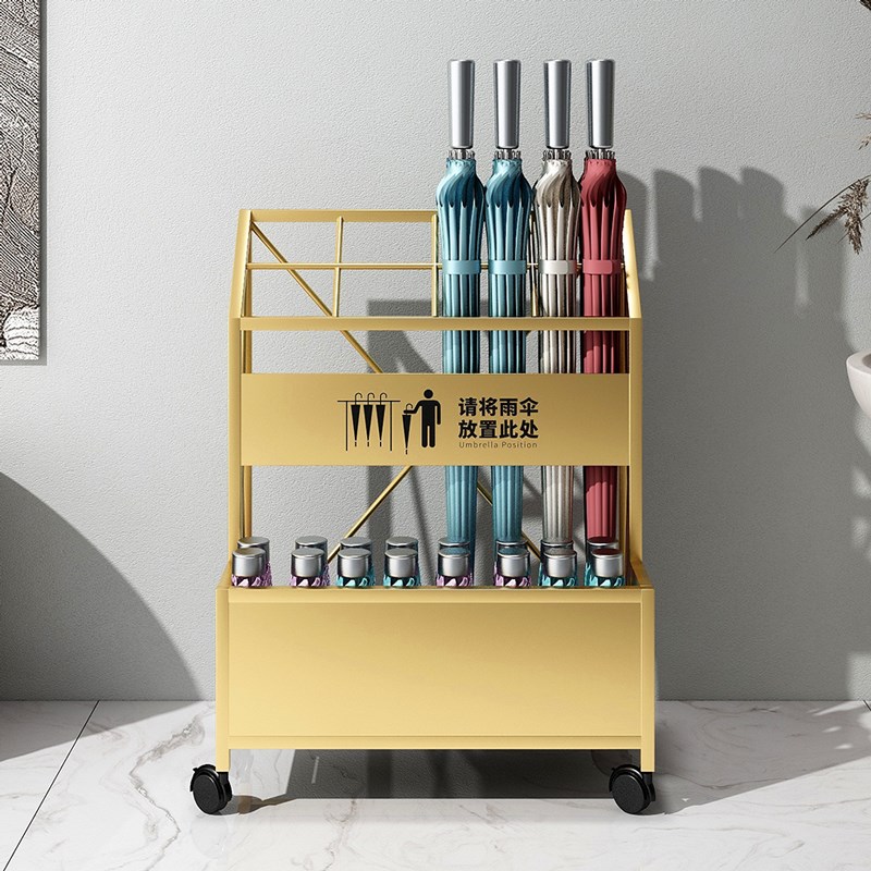 雨伞架收纳架大容量伞桶公司班级商用酒店大堂雨伞沥水存放置架子
