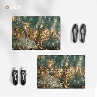 OGLY物几里入户地垫防滑家用脚垫耐脏高端轻奢地毯入户门口脚垫子