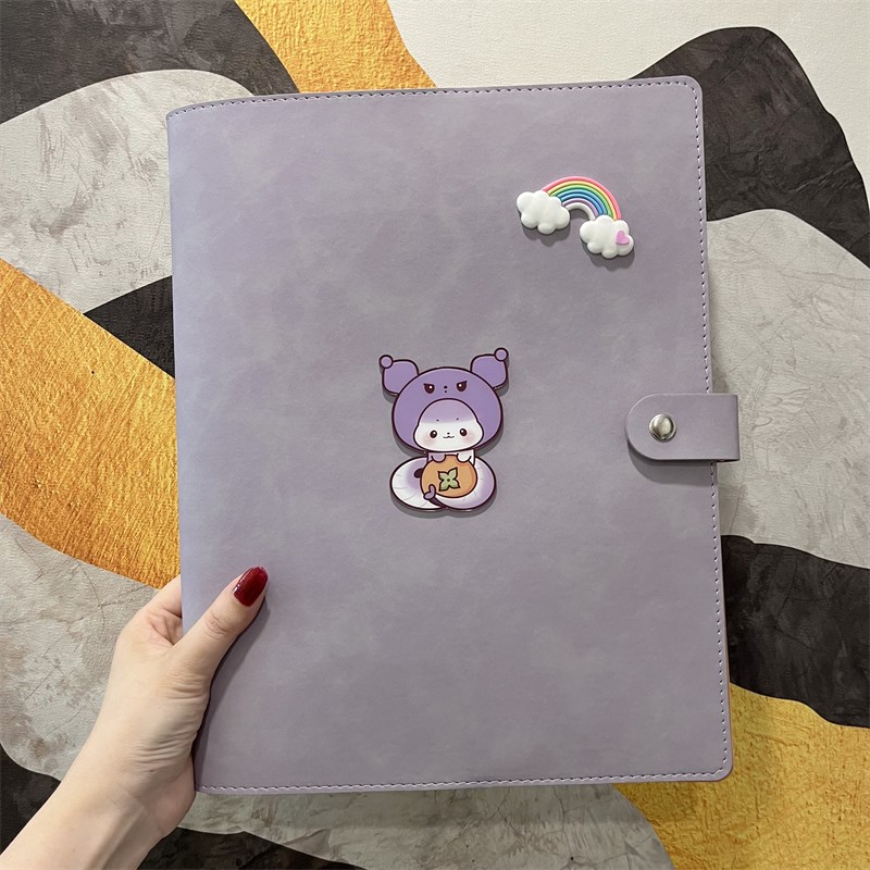 新款蛇宝宝孕妈a4a5产检收纳册孕检b超档案册活页软皮怀孕记录册