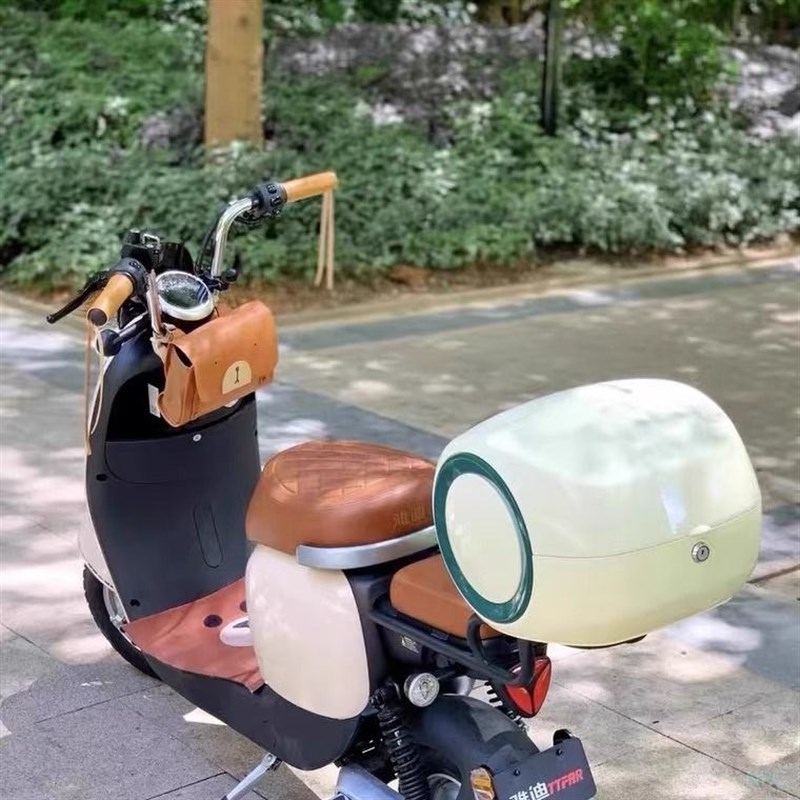 电动车前置挂包深远台铃踏板车挂物包摩托车防雨防水后尾包车头包