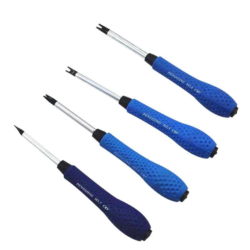 工厂直供U型螺丝刀手动家用开口螺丝刀半手工半机械U形凹槽螺丝