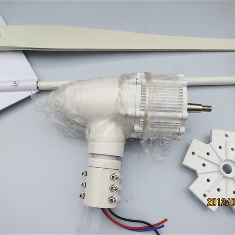 500W5叶三相小型永磁家用风力发电机 微风风力发电机组12v24v