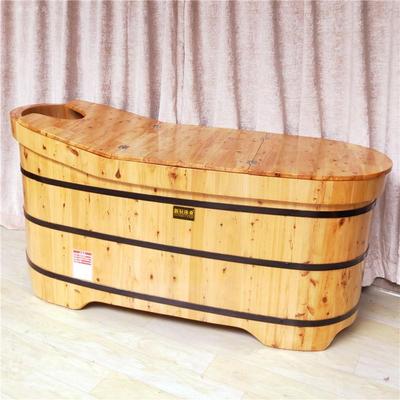 【折扣价】香木沐浴盆大人洗柏澡浴缸木熏蒸木桶泡澡实桶家折叠成