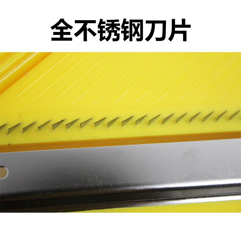【折扣价】用土豆切丝片器厨房多功能萝卜丝刨家切不锈钢擦丝板送