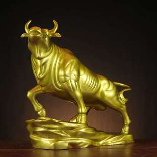 铜牛 铜牛摆件厂家 华尔街牛 办公室 运势如虹牛 生肖牛 杨铜记