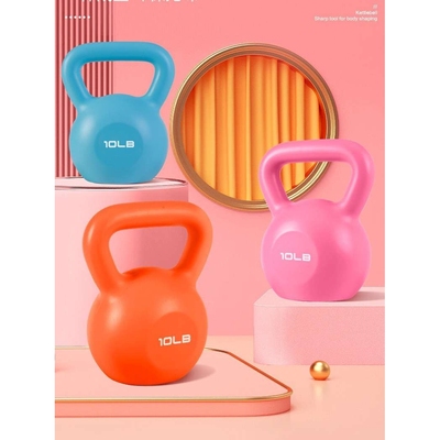 壶铃女生家用健身6KG瘦手臂翘臀健身房器材瑜伽竞技提壶哑铃便携