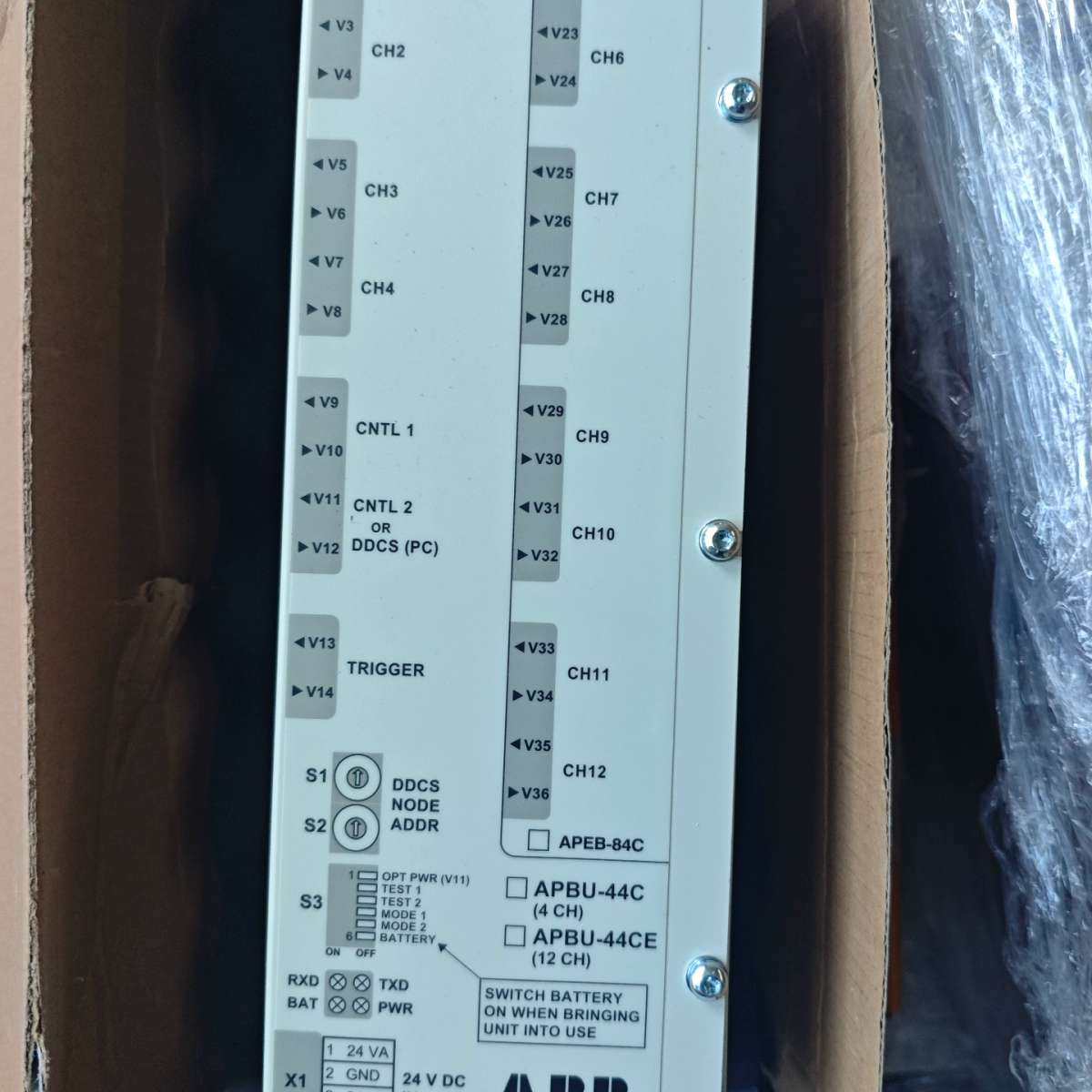 全新分支单APBU-44C，型号3AFE646699