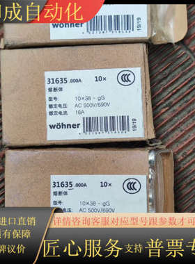 余料维纳尔 Wohner保险丝管31635 .500V/