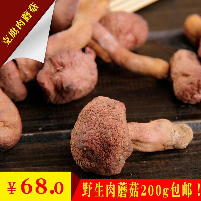 旗舰内蒙古特产野生美食肉蘑菇 红蘑菇野生干货肉蘑菇200g包邮,粮油调味/速食/干货/烘焙,香菇类,淘宝优惠券,粉丝福利购,淘宝优惠卷