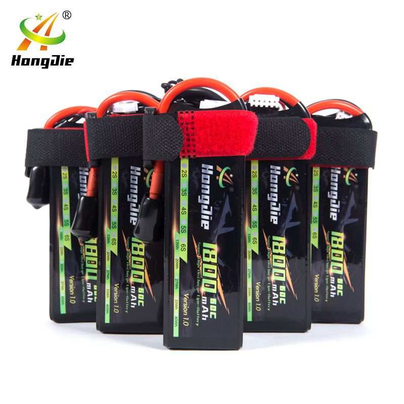 1800mAh穿越机电池 2S/3S/4S/5S/6S/60C/733496足容 聚合物锂电池