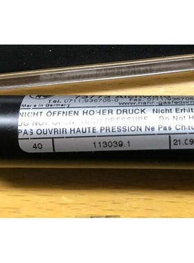 供应德国HAHN-Gasfedern气弹簧G10-23-085-1-277-GA32-GA32-450N