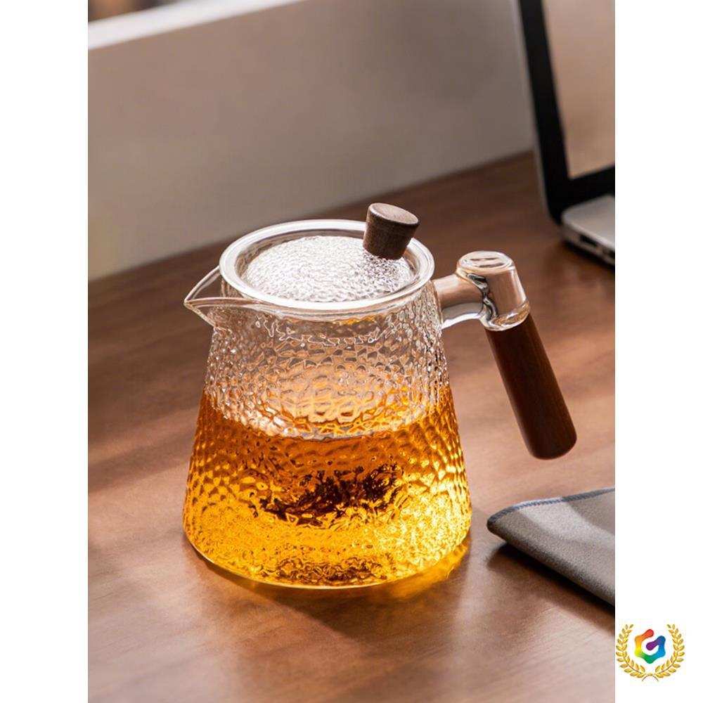 ?玻璃茶壶泡茶家用茶水分离花茶壶茶具耐热单壶办公泡茶神