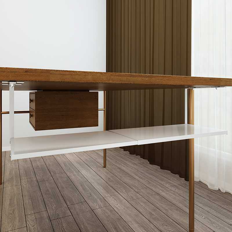 卧室桌下置物架收纳 悬挂式桌底电脑桌子房间整理桌边挂篮隔板,鲜花速递/花卉仿真/绿植园艺,割草机/草坪机,淘宝优惠券,粉丝福利购,淘宝优惠卷