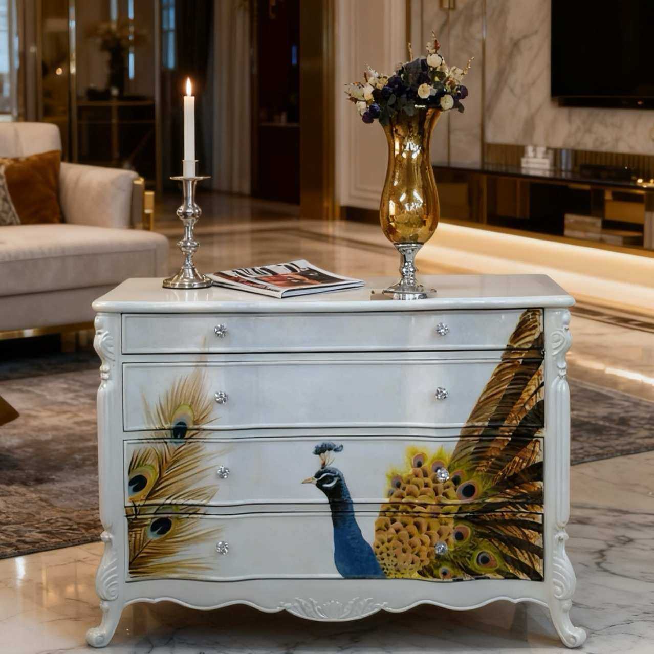 孤品美式法式中古手绘家具民宿家居入户装饰柜斗柜玄关柜,鲜花速递/花卉仿真/绿植园艺,割草机/草坪机,淘宝优惠券,粉丝福利购,淘宝优惠卷