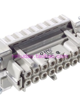 EPIC连接器H-BE-16-SF公芯10400200弹片H-BE-16-BF原装10401200新