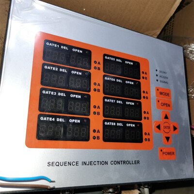 注塑机油缸8点时序8段时间控制器YUDO针阀热流道TIME-CONTROLLER