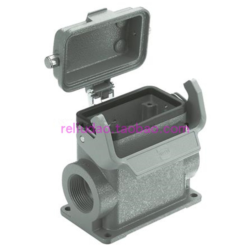 HARTING连接器 09300162297 带盖底座 HAN-16B-asg2-LB-K-21 原装