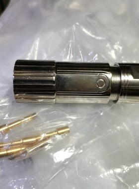 ABB机器人插头6孔示校器电机插座INTERCONN六针圆形控制器连接器