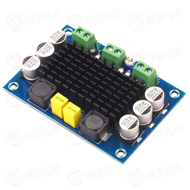 XH-M542单声道音频放大器汽车数字功放板TPA3116D2车载大功率100W