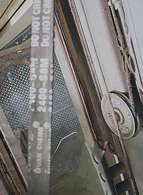 橡胶同步带STS2400-S8M STS2160-S8M 传动皮带 带齿 电梯门机皮带