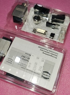 HARTING连接器09352210401通讯网络插头HAN-PUSHPULL-RJ45浩亭