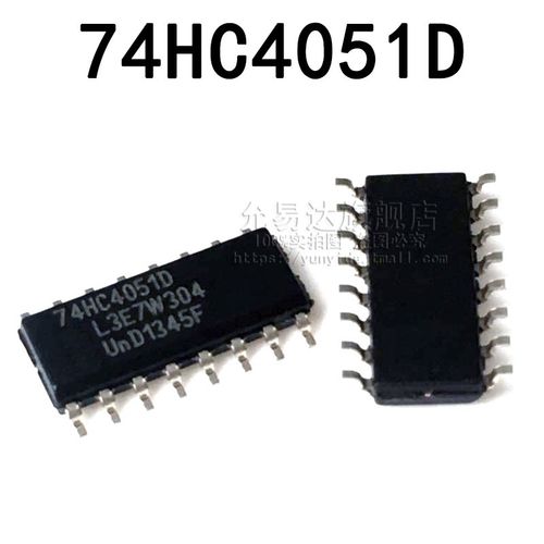 全新原装正品 74HC4051D 贴片SOP3.9集成电路(10只)