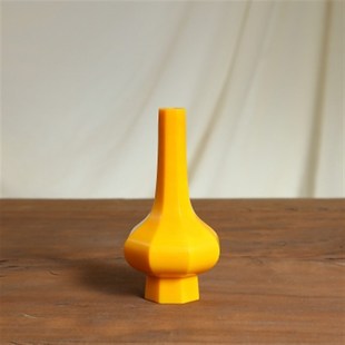 十境OTlife 琉璃八面尖嘴花瓶 手工花器日式和式风格简约会所客厅