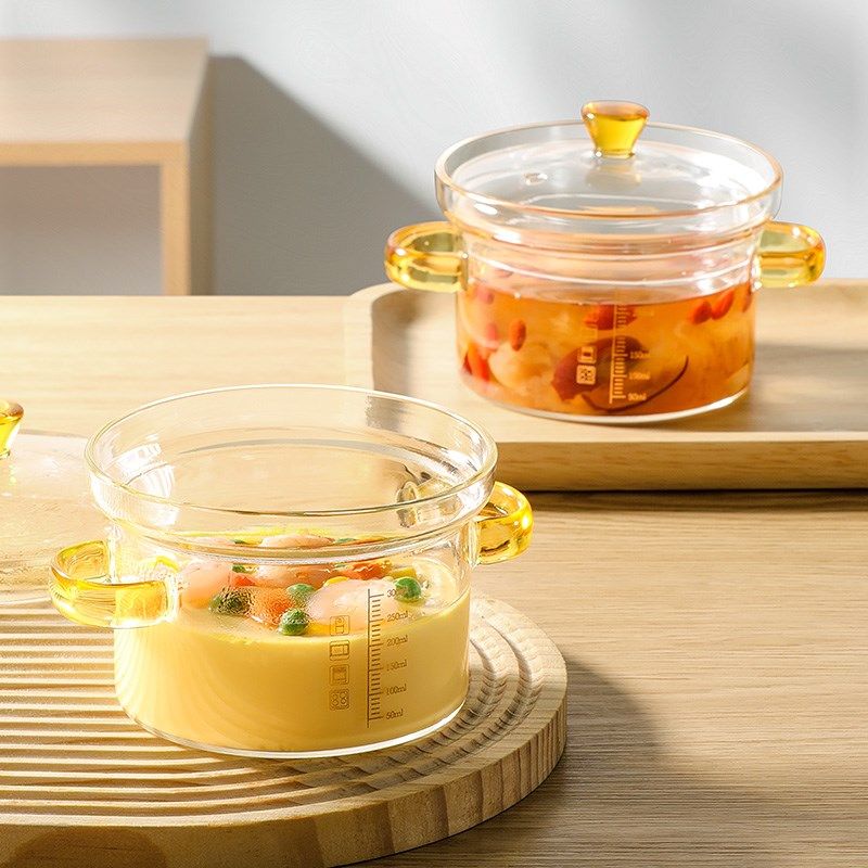 双耳炖盅隔水炖家用高硼硅玻璃耐高温加深燕窝专用一人带盖汤盅杯,厨房/烹饪用具,炖锅/炖煲/汤煲,淘宝优惠券,粉丝福利购,淘宝优惠卷