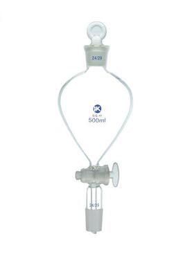 标口四氟球形分液漏斗60/125/250/500/1000ml磨口14*2/19*2/24*2