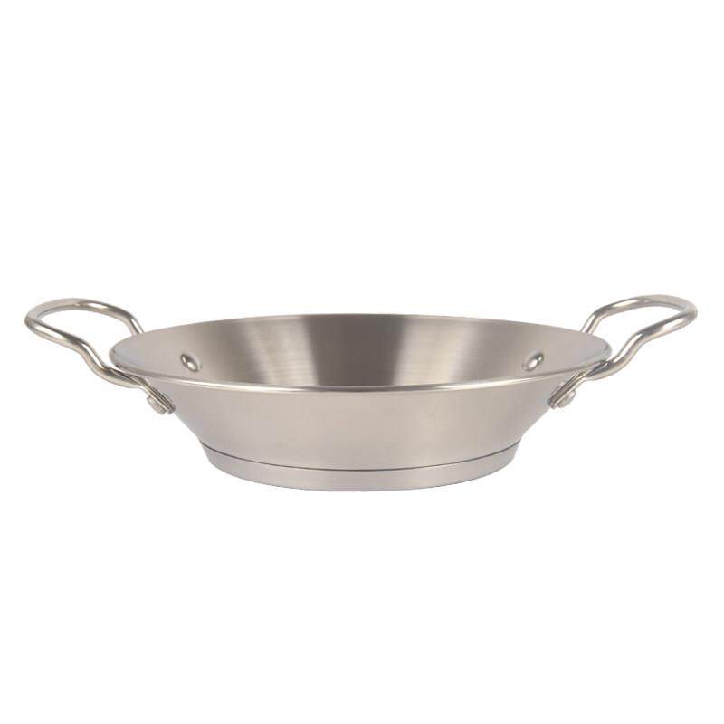 18/10不锈钢小煎锅小干锅煎蛋锅不粘无涂层平底锅燃气电磁炉通用