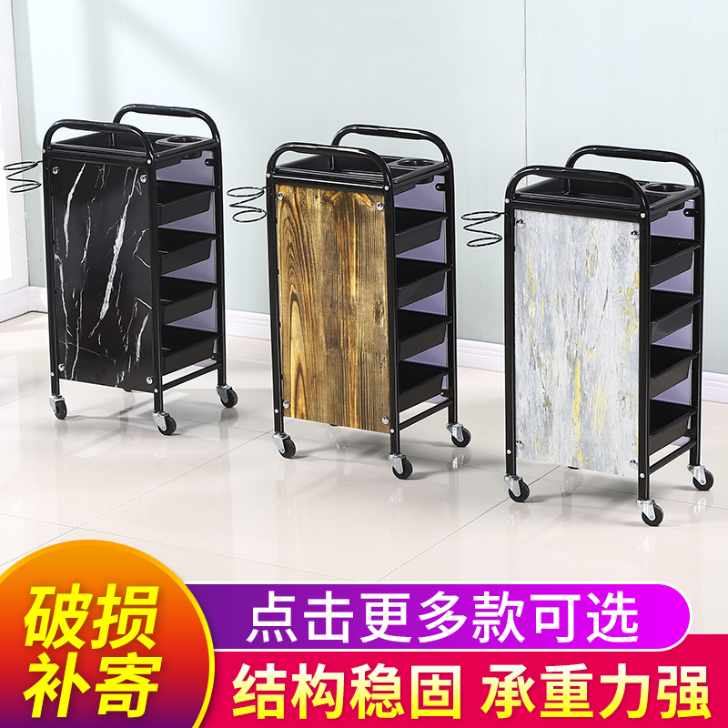 美容推车美容院小推车置物架三层美发店工具车发廊手推车收纳架