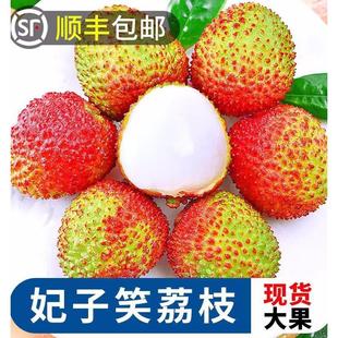 【24小时顺丰】海南妃子笑荔枝5斤包邮冰冻冰鲜孕妇水果现发整箱9