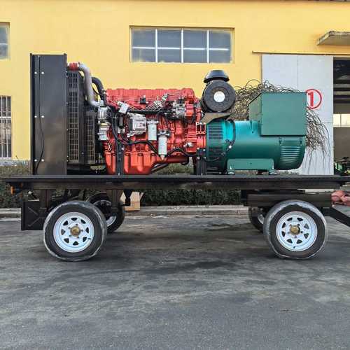 350kw玉柴柴油发电机组移动拖车 10-500KW玉柴柴油发电机组厂家供