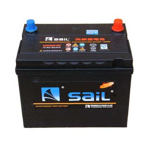 风帆电瓶6-QW-90汽车启动电瓶12V90AH免维护电瓶/发电机组汽车用
