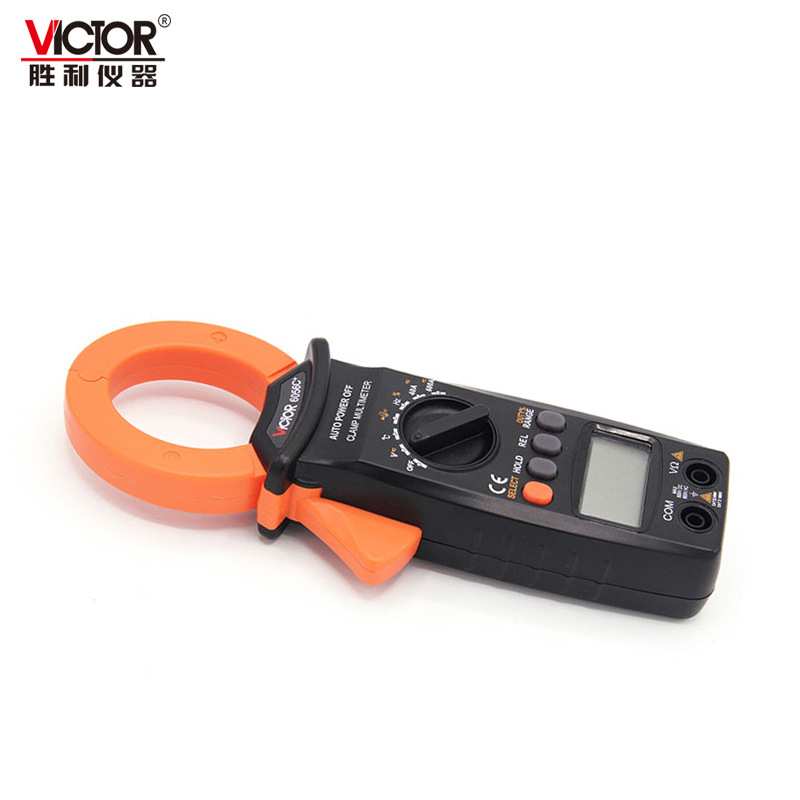 VICTOR胜利VC6056C+数字钳形表 交直流钳形表 测电容频率温度钳表