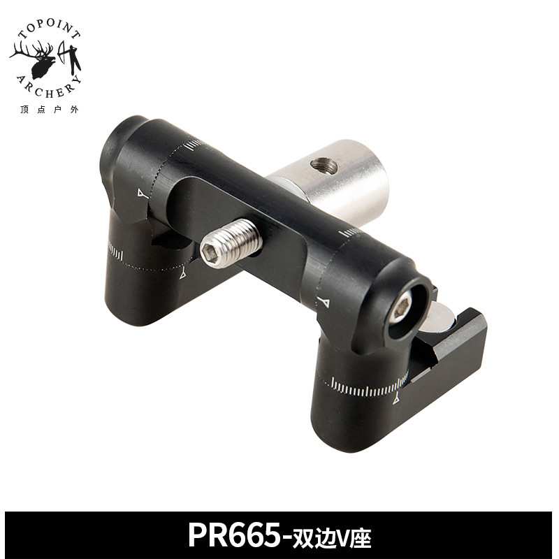 顶点 竞技比赛级平衡减震杆TOP-X PRO 双边可调V座 PR665