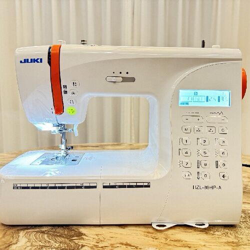 日本JUKI重机80/90H家用电子全自动缝纫机台式多功能小型薄厚锁边